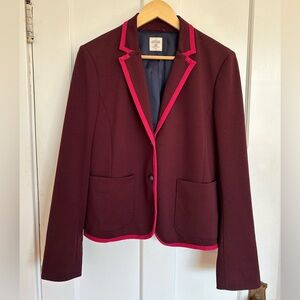 Maroon Academy blazer by Gap, Size 12